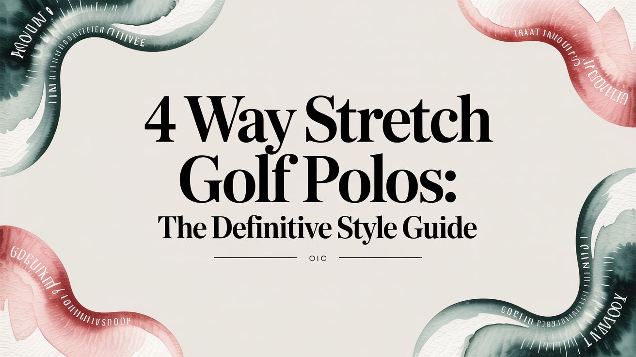 4 Way Stretch Golf Polos: The Definitive Style Guide