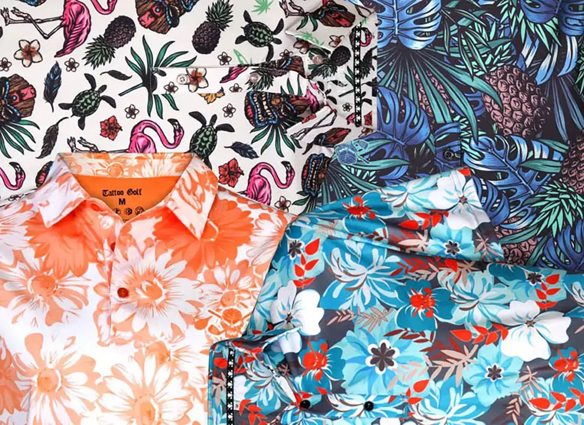 Hawaiian Golf Polo's