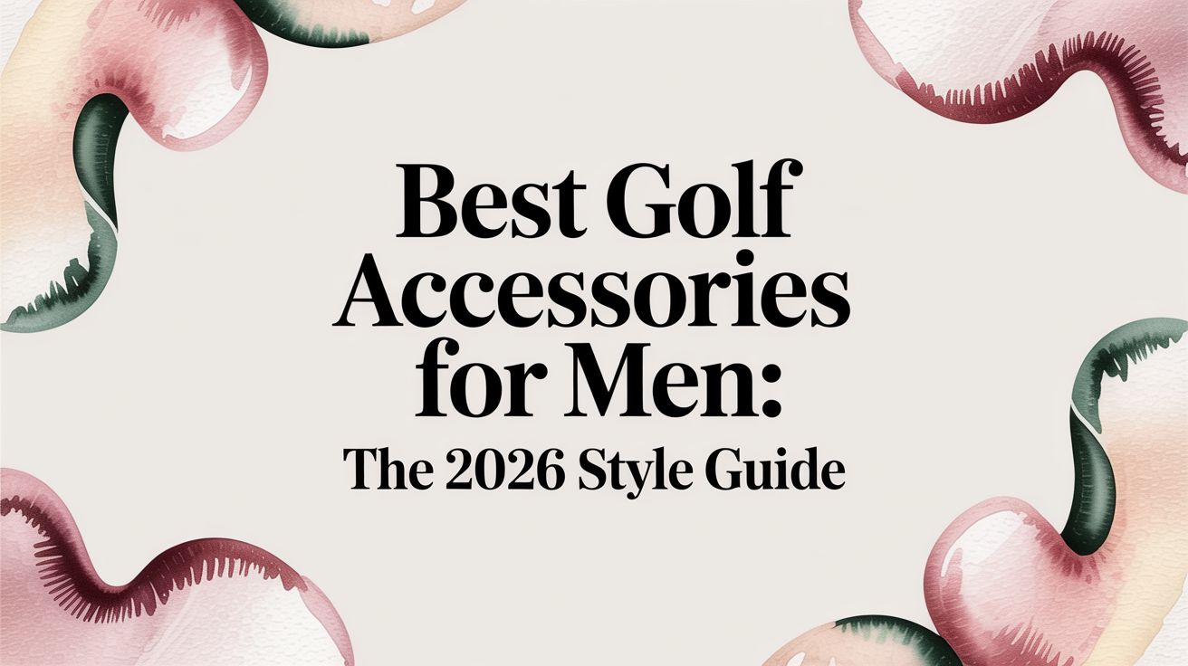 Best Golf Accessories for Men: The 2026 Style Guide