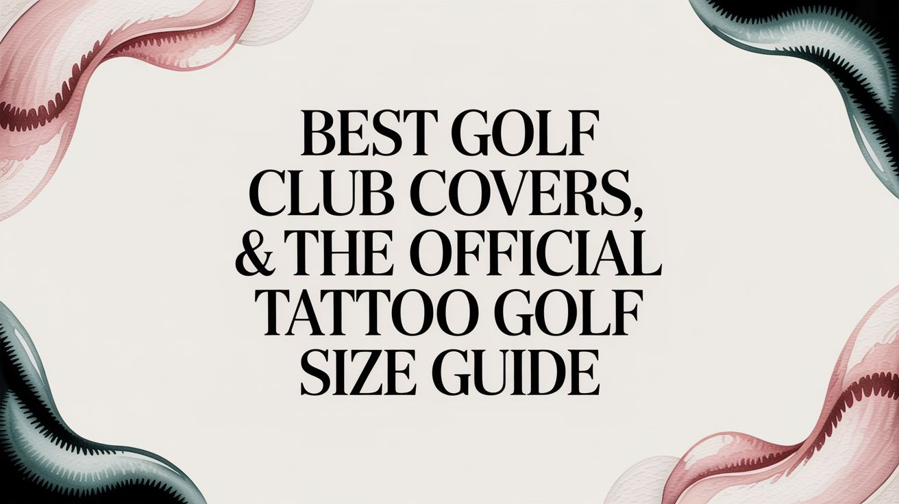 Best Golf Club Covers & The Official Tattoo Golf Size Guide