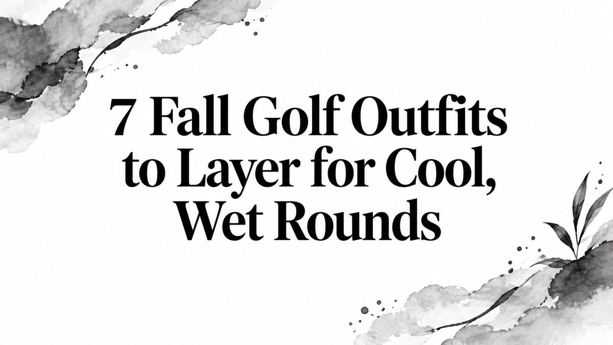7 Fall Golf Outfits to Layer for Cool, Wet Rounds