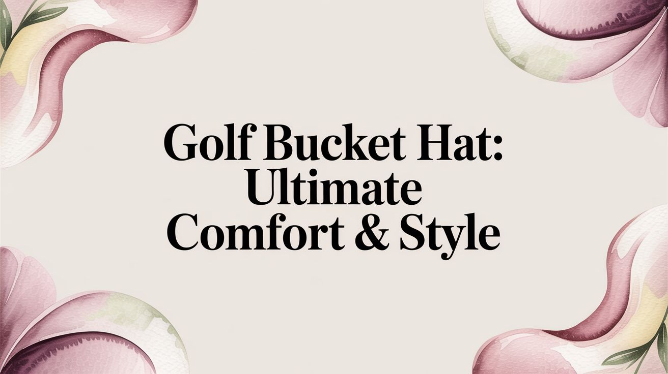 Golf Bucket Hat: Ultimate Comfort & Style