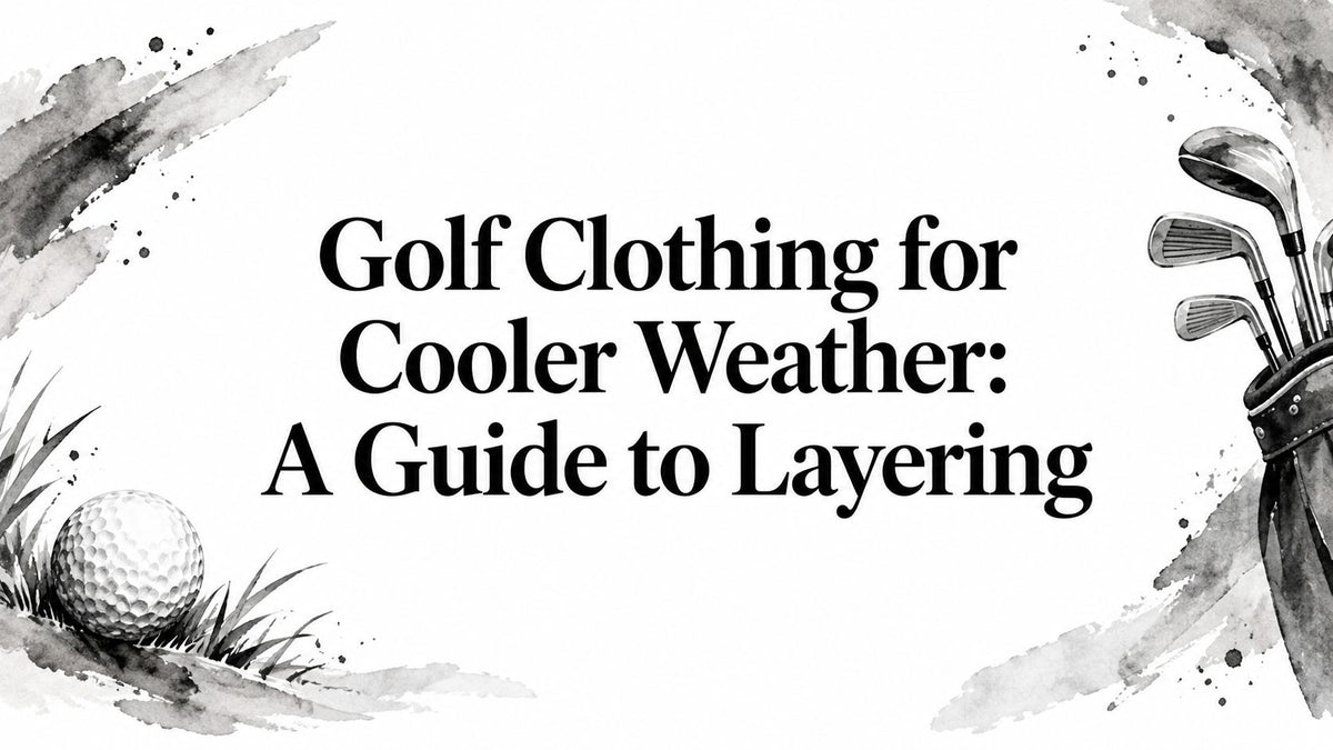 Golf Clothing for Cooler Weather: A Guide to Layering