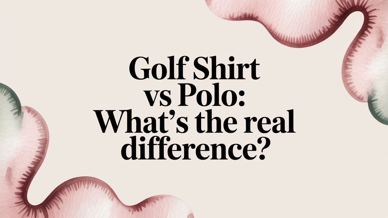 Golf Shirt vs Polo: What’s the Real Difference?