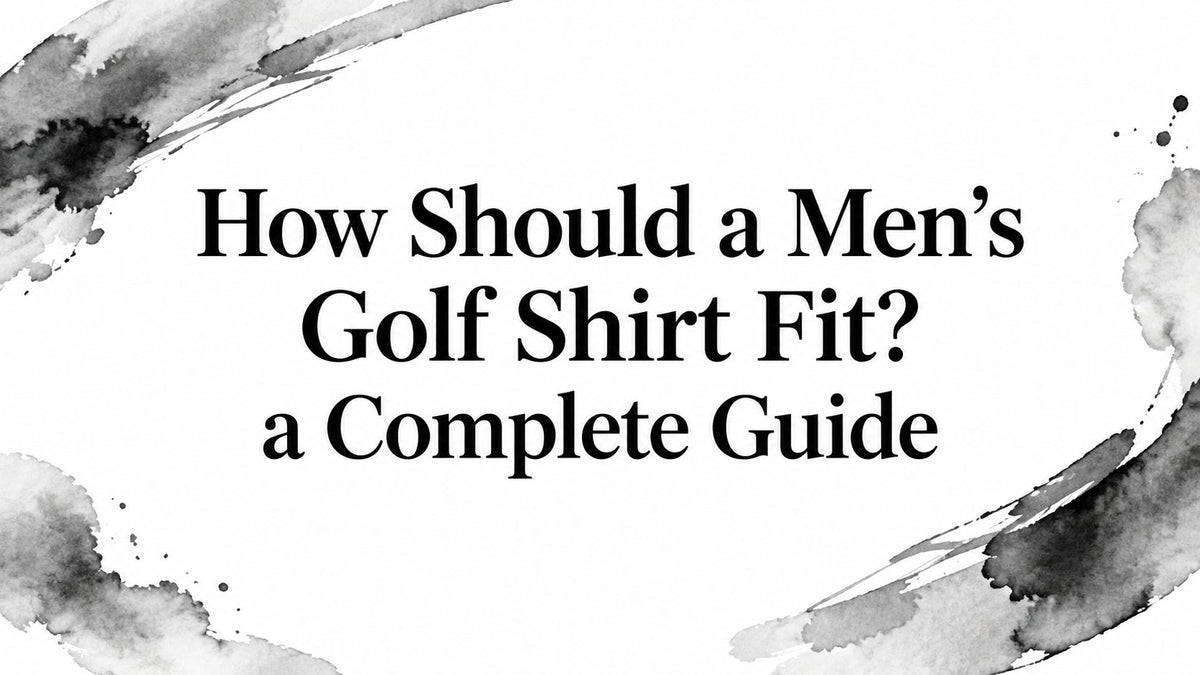 How Should a Men’s Golf Shirt Fit? a Complete Guide