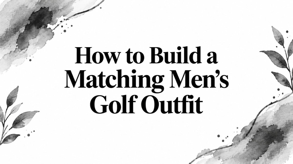 How to Build a Matching Men’s Golf Outfit