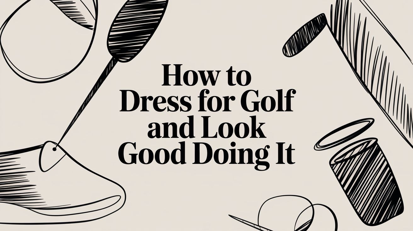 How to Dress for Golf and Look Good Doing It