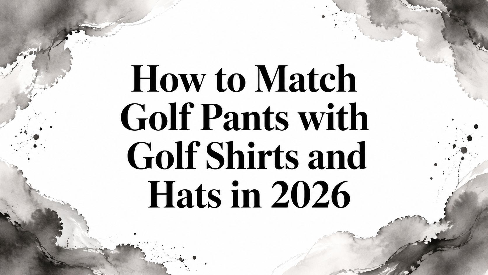 How to Match Golf Pants with Golf Shirts and Hats in 2026