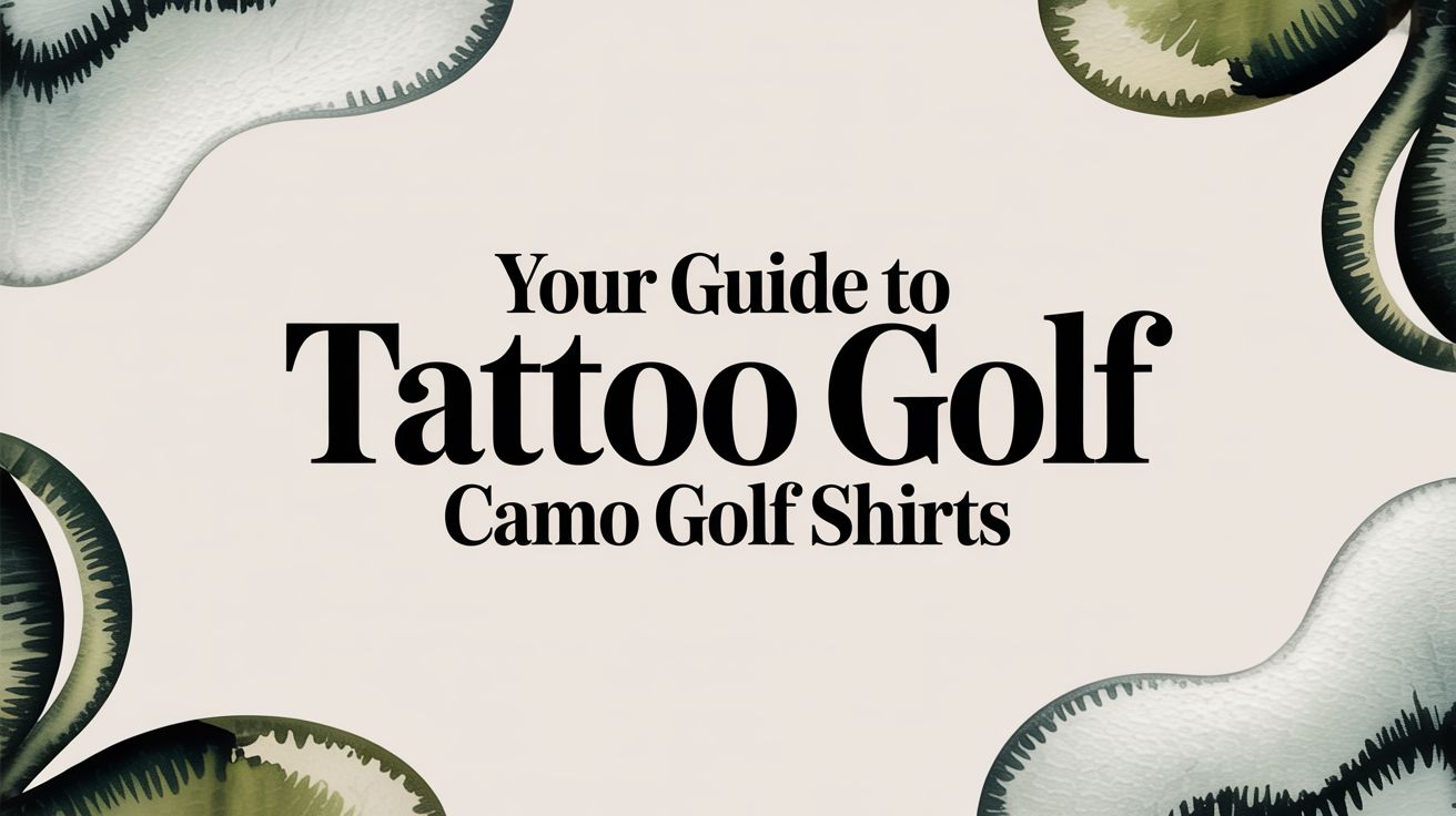 Your Guide to Tattoo Golf Camo Golf Shirts
