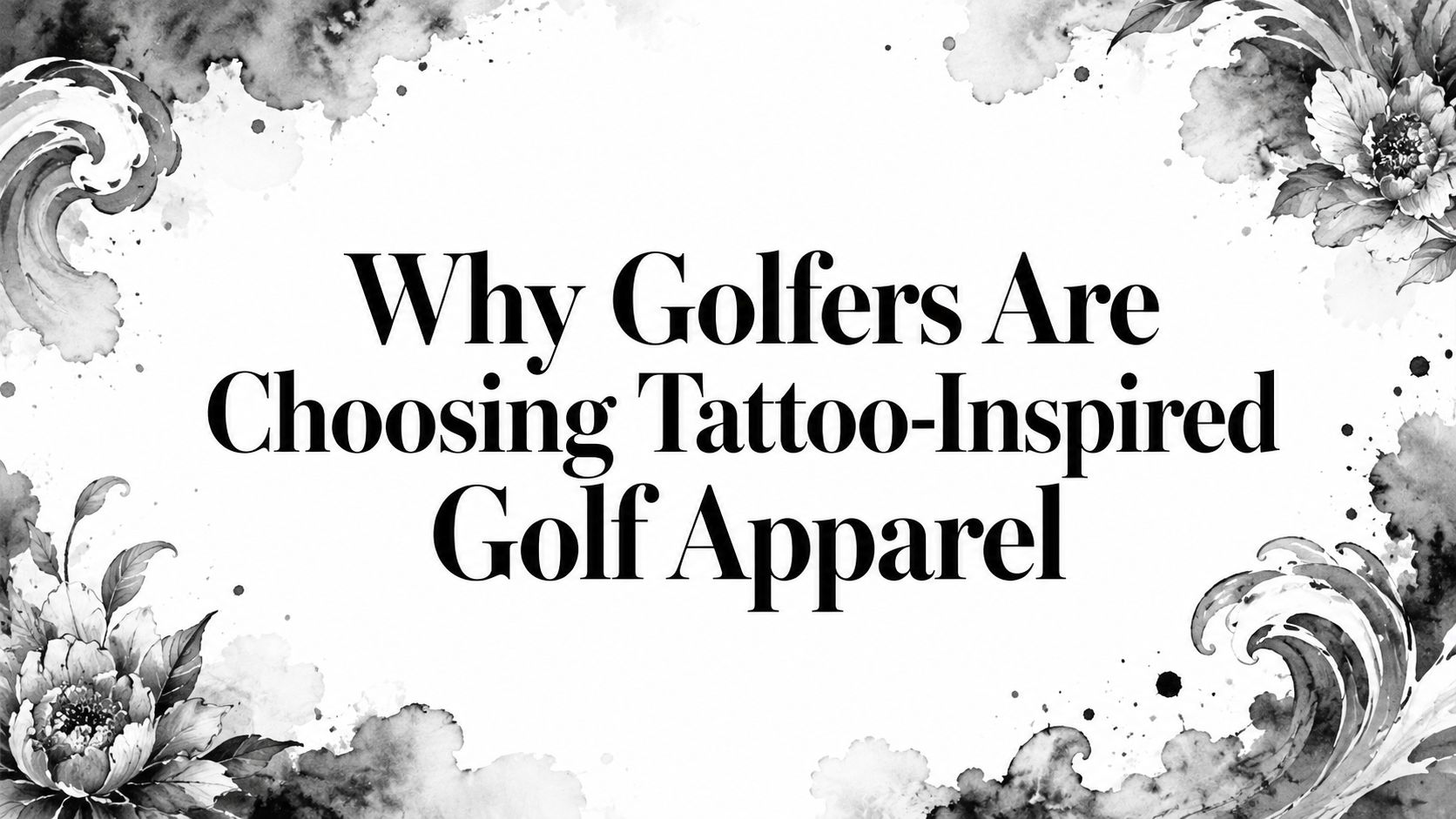 Why Golfers Are Choosing Tattoo-Inspired Golf Apparel