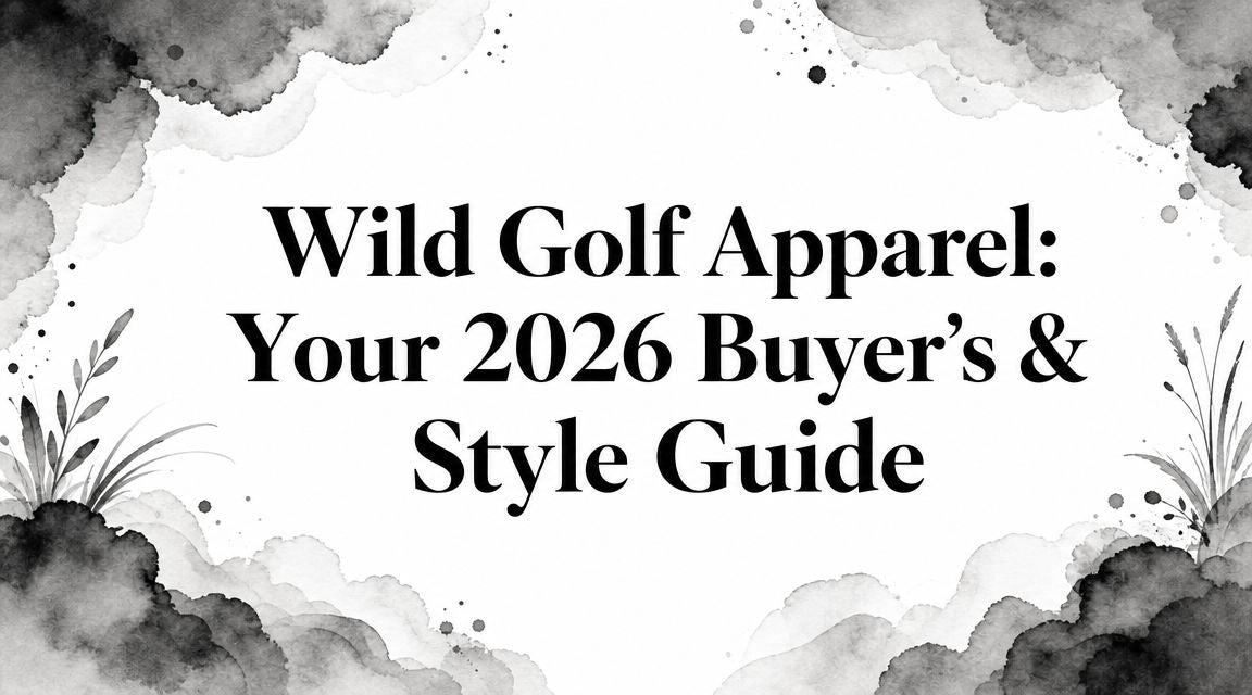 Wild Golf Apparel: Your 2026 Buyer's & Style Guide
