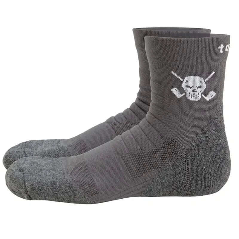 men's golf socks quarter charcoal