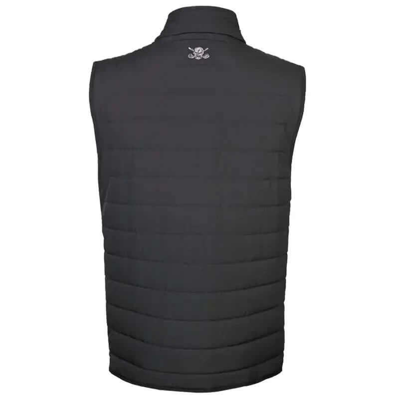 golf vest black