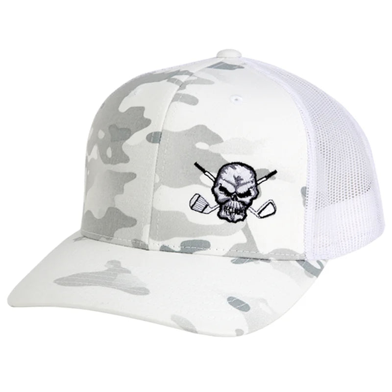 white camo hat