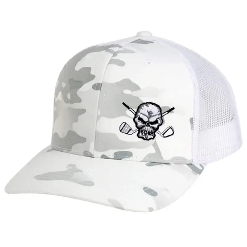 white camo hat