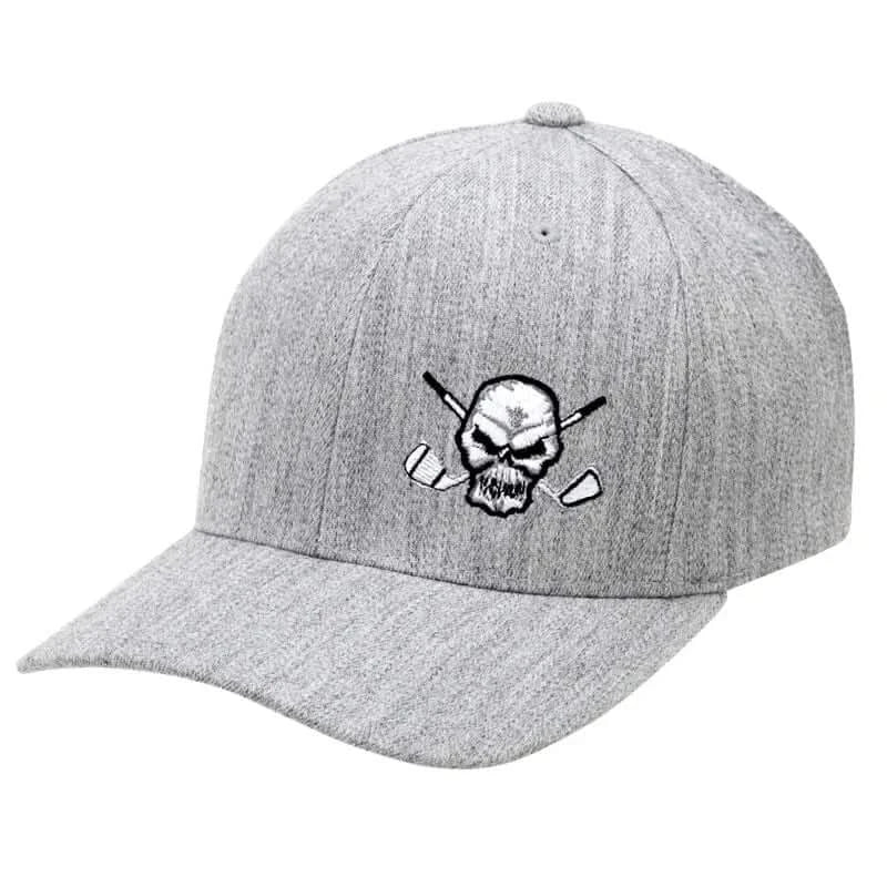 skull golf cap