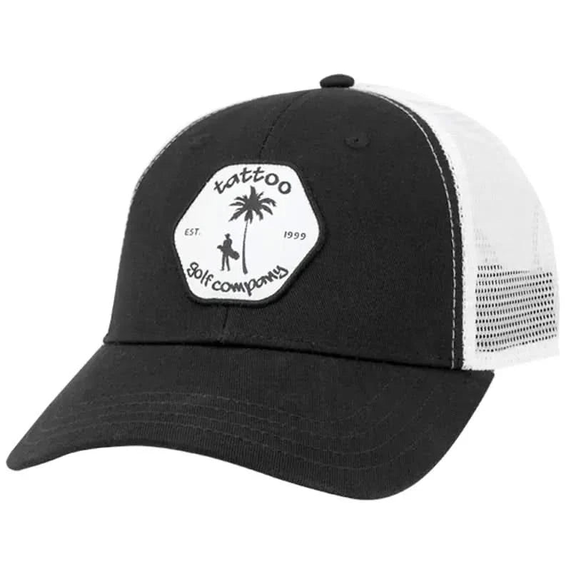 palm tree golf hat