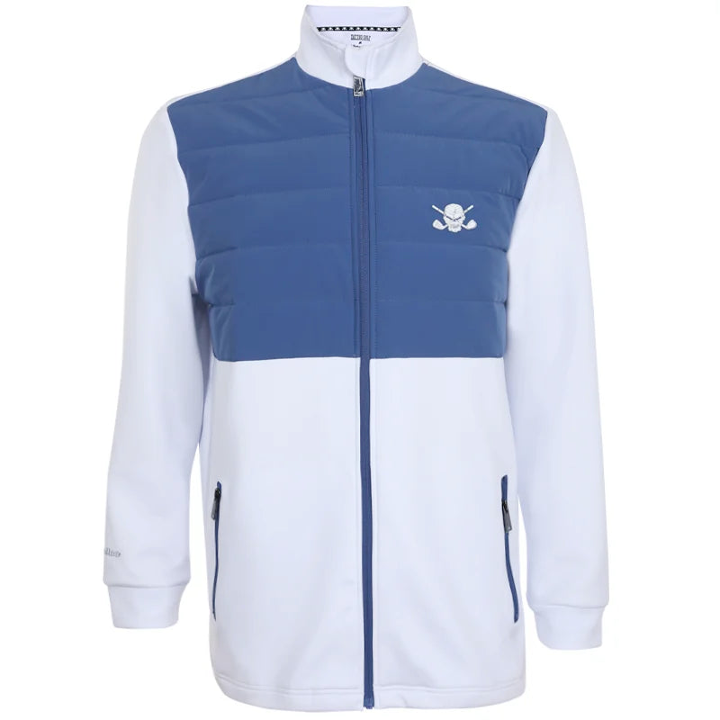 blue golf jacket