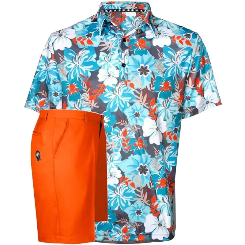 hawaiian golf outfit