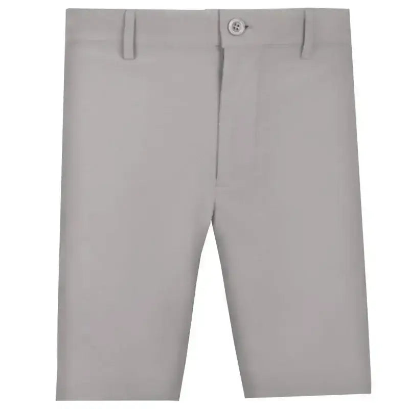 grey golf shorts