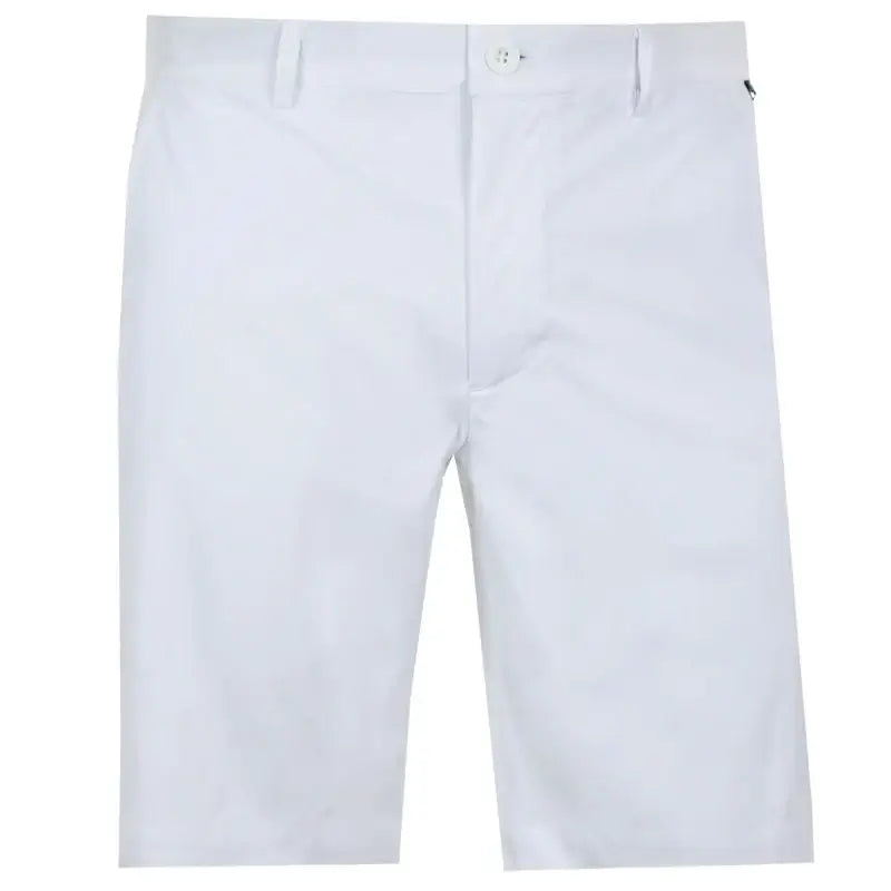 men's white golf shorts
