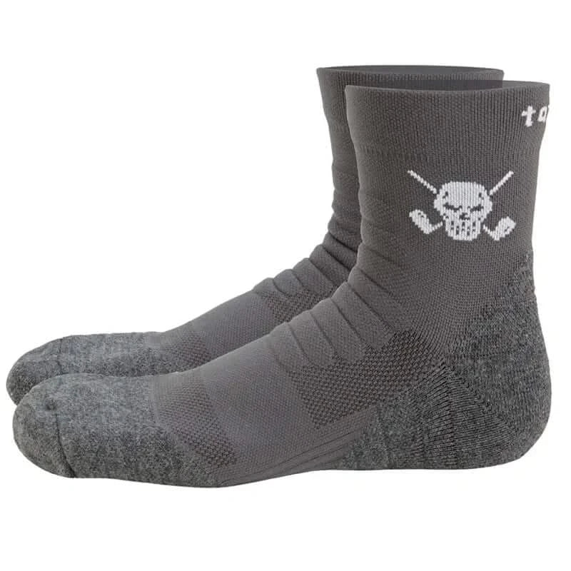 men's golf socks quarter charcoal