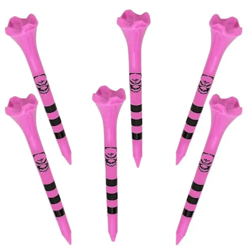 pink golf tees