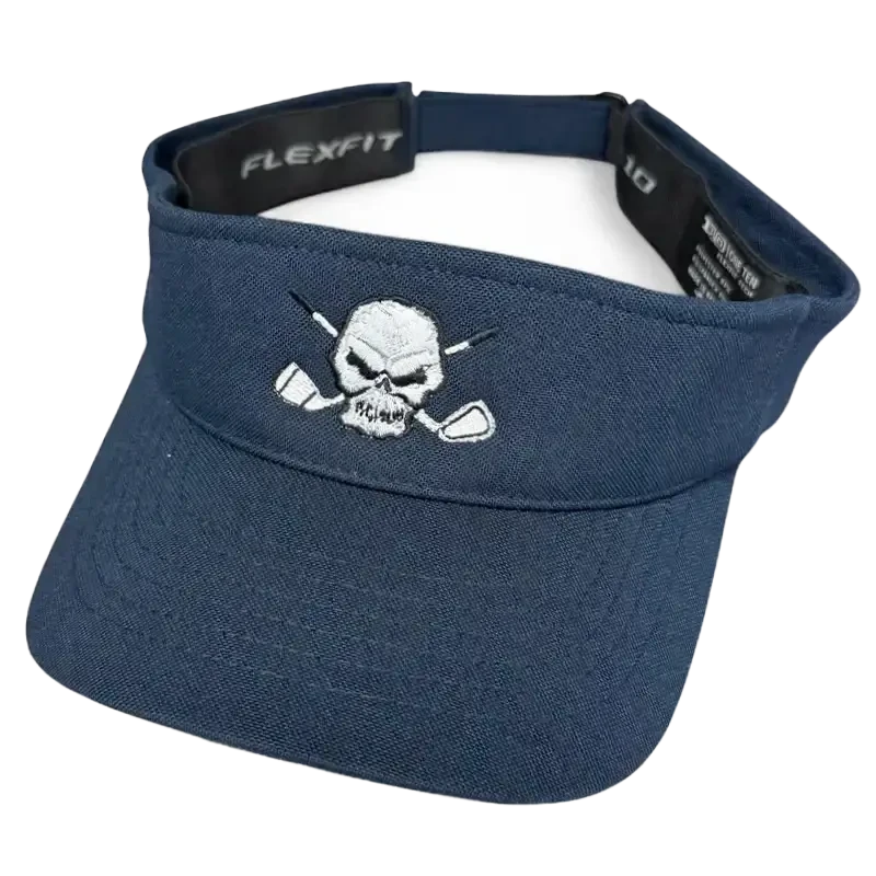 navy golf visor