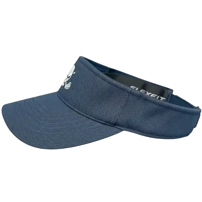 golf visor navy side