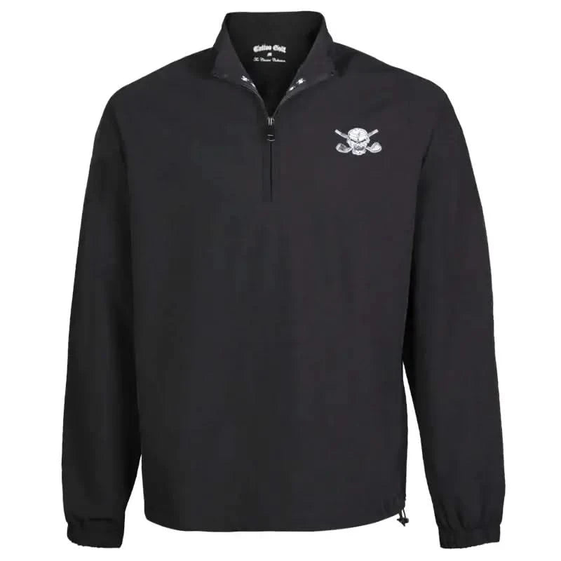 men's black wind shirt