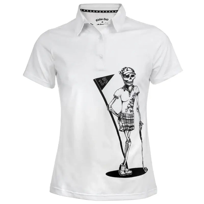 crazy ladies golf shirt