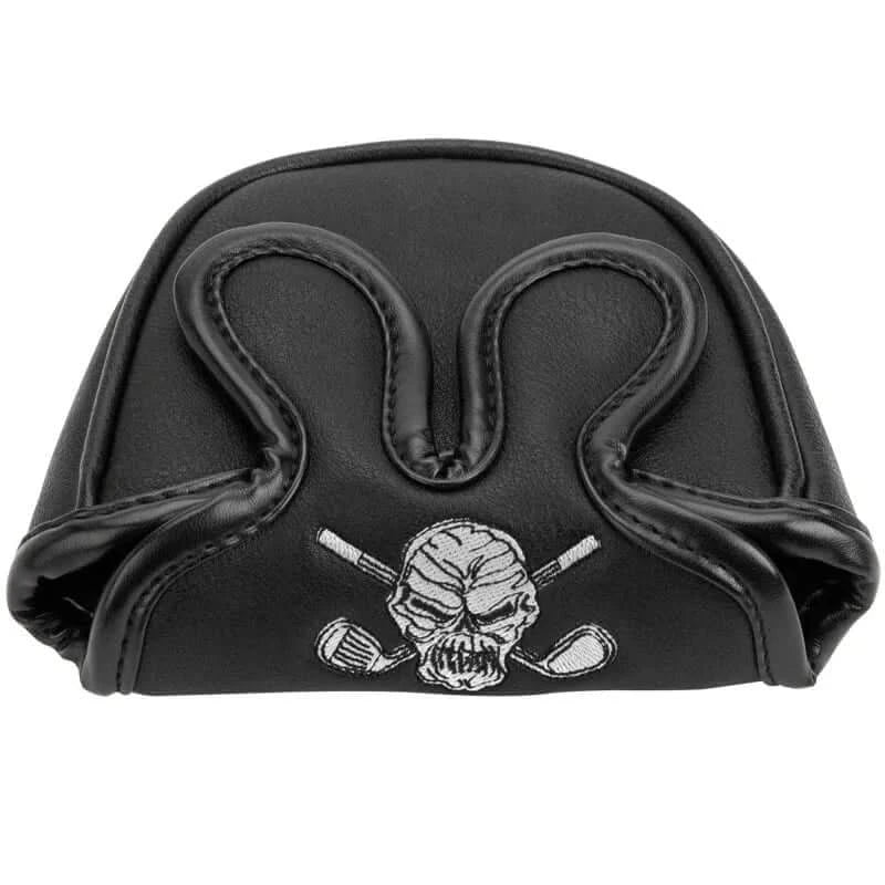 black two ball putter cover