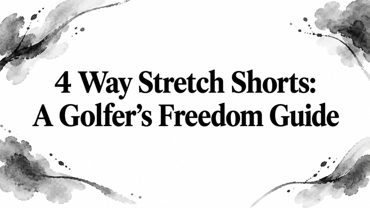 4 Way Stretch Shorts: A Golfer's Freedom Guide