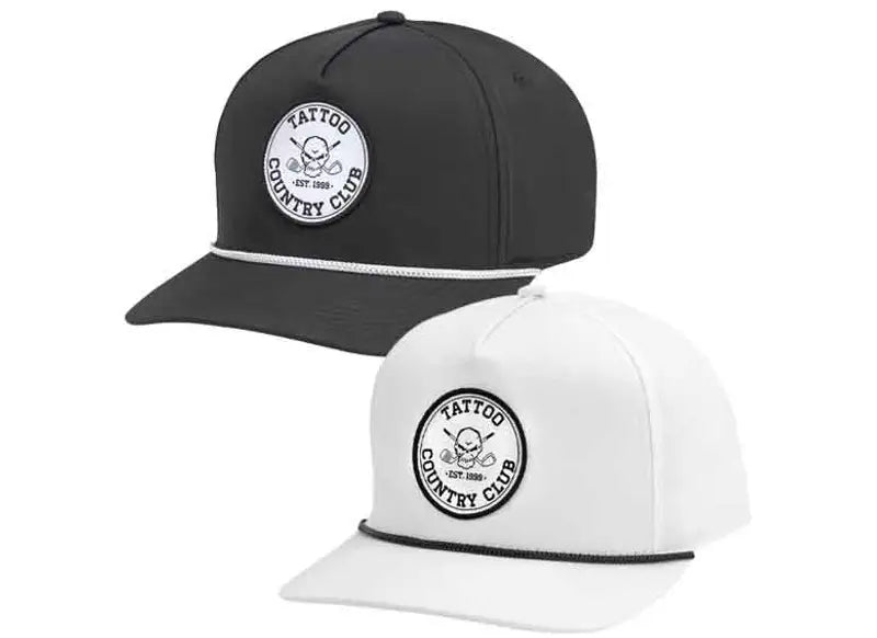 Tattoo Country Club Golf Hats Back in Stock!