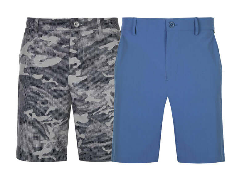 Camo X & Blue Dusk Golf Shorts