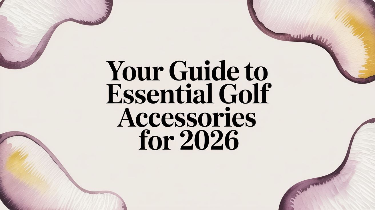 Your Guide to Essential Golf Accessories for 2026