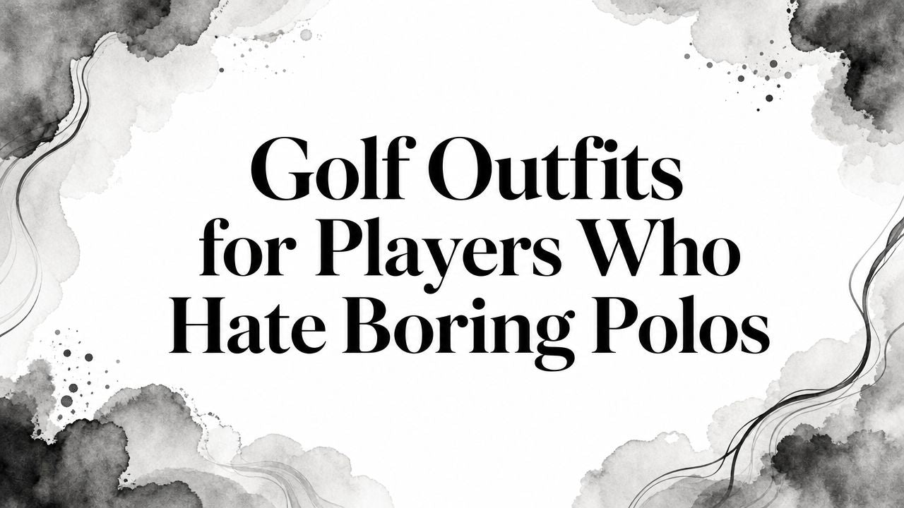 Golf Outfits for Players Who Hate Boring Polos