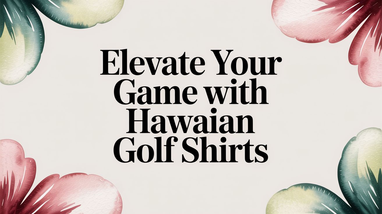 Elevate Your Game With Hawaiian Golf Shirts
