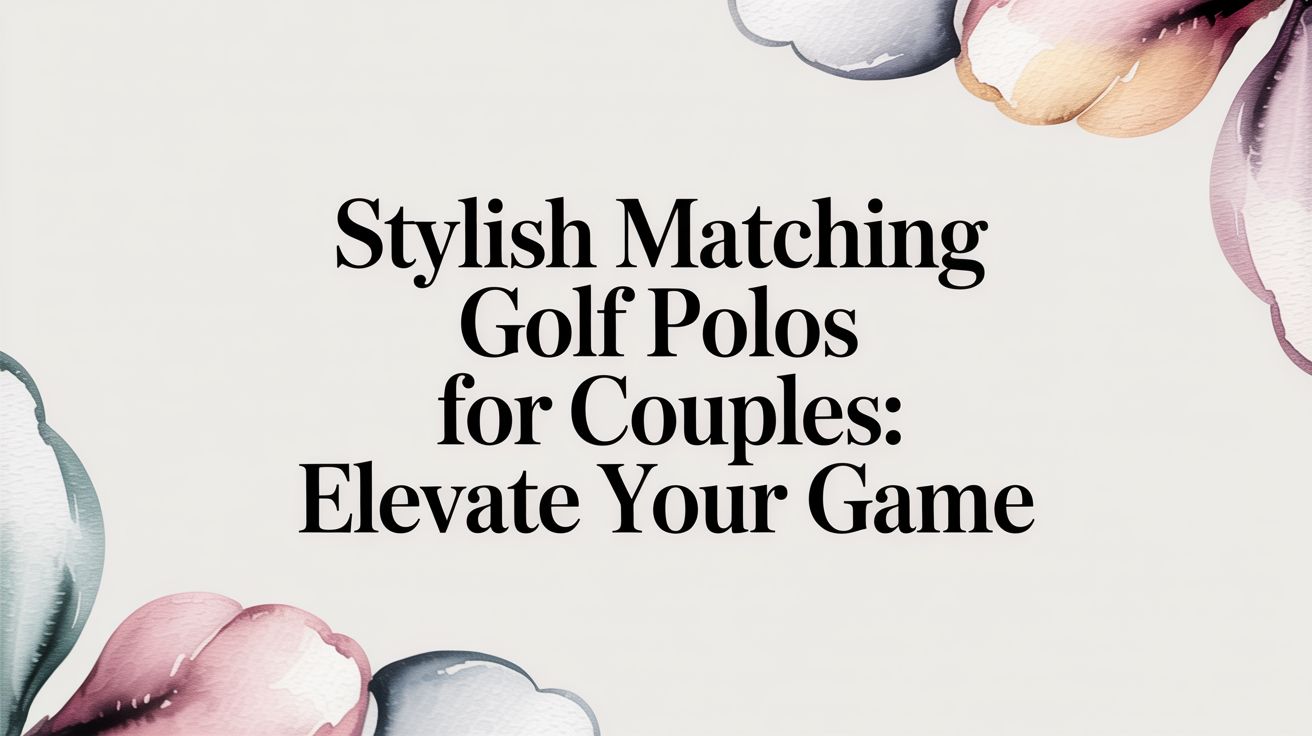 Stylish Matching Golf Polos for Couples: Elevate Your Game
