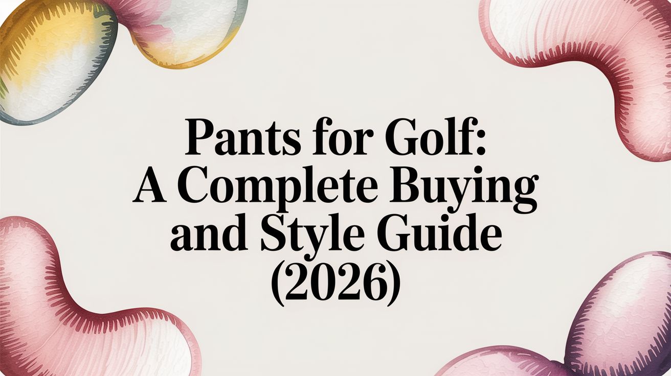 Pants for Golf: A Complete Buying and Style Guide (2026)