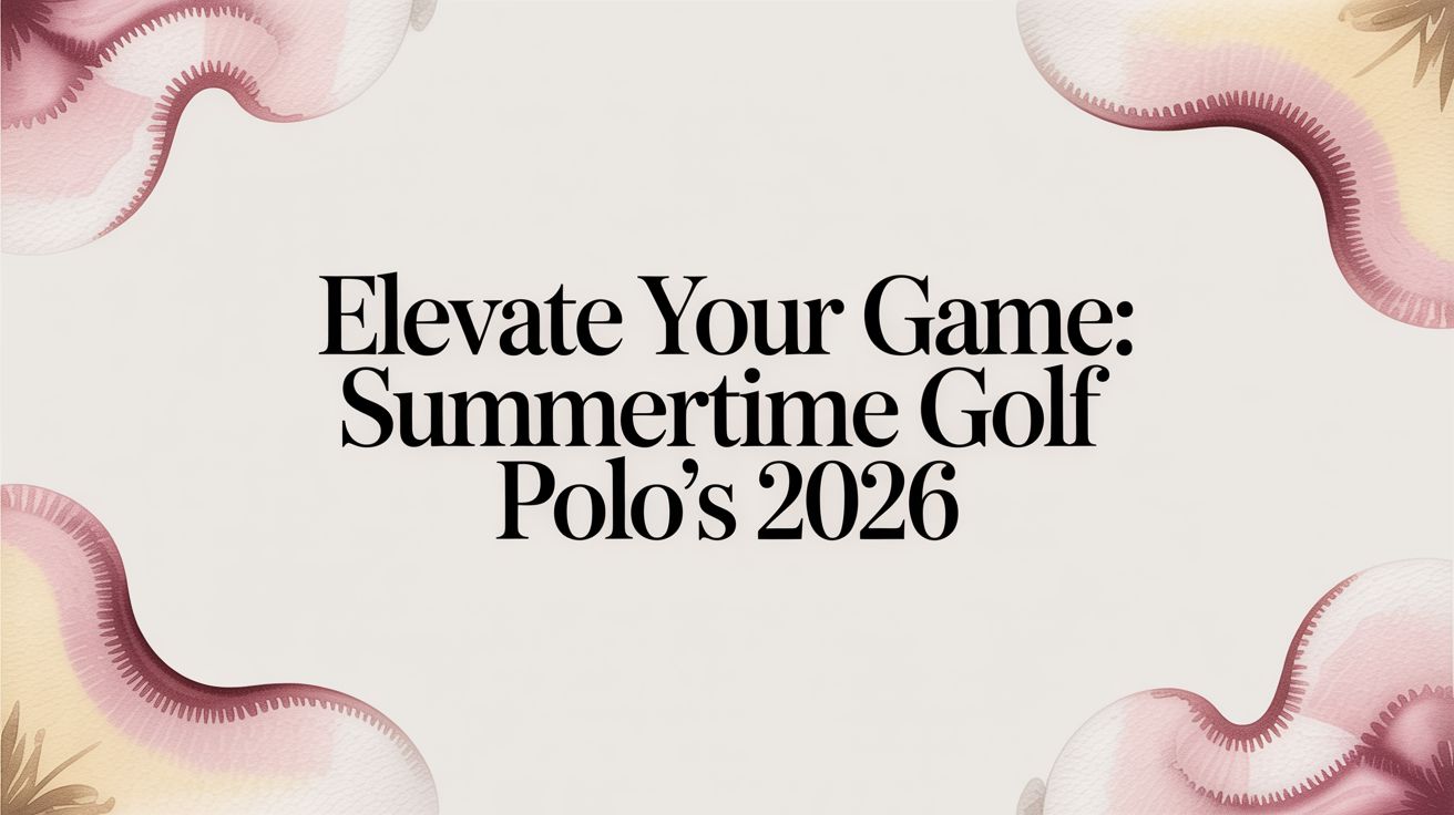 Elevate Your Game: Summertime Golf Polo's 2026
