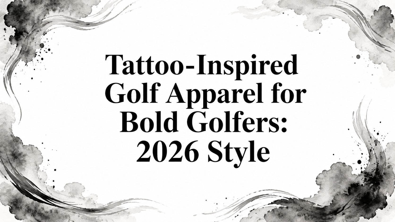 Tattoo-Inspired Golf Apparel for Bold Golfers: 2026 Style