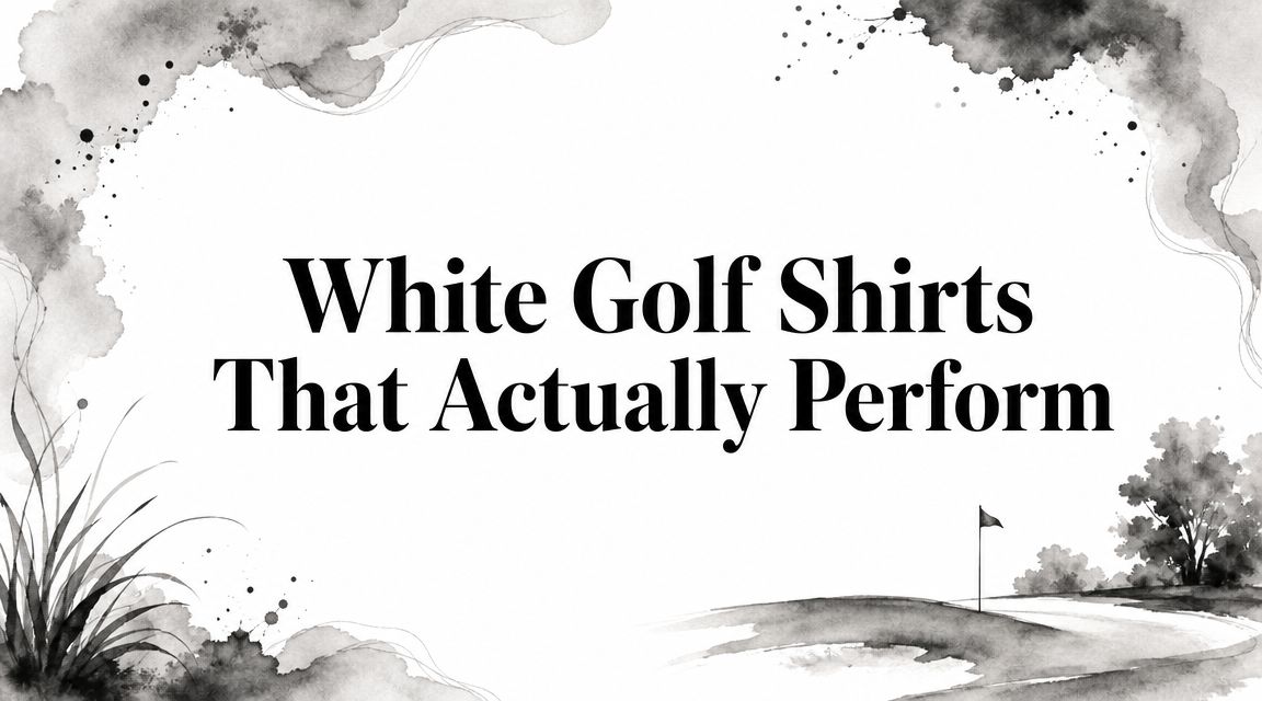 White Golf Shirts That Actually Perform