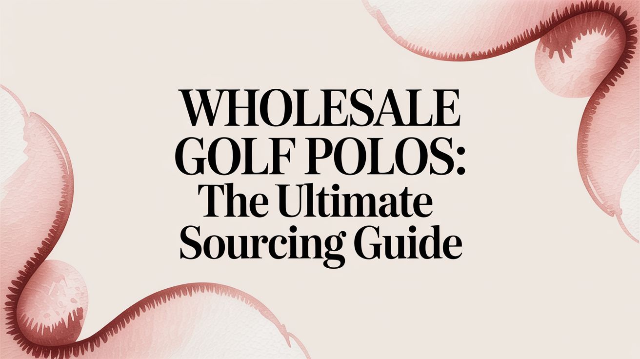Wholesale Golf Polos: The Ultimate Sourcing Guide