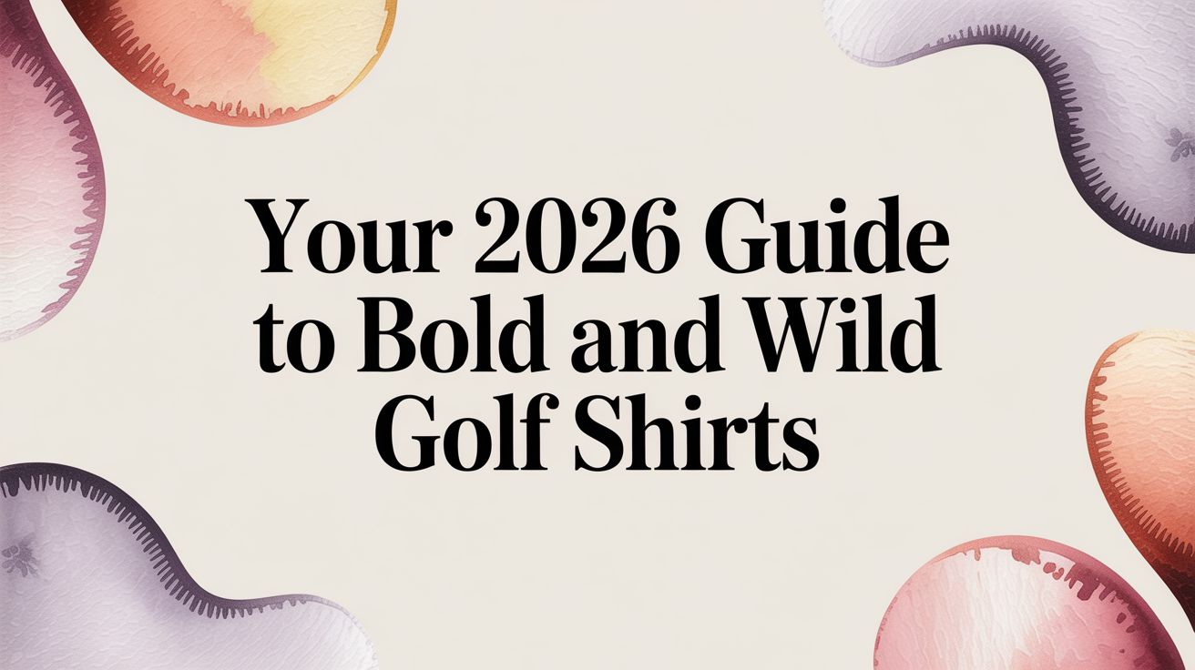 Your 2026 Guide to Bold and Wild Golf Shirts