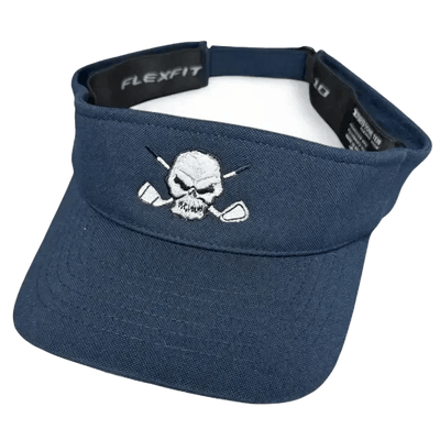 navy golf visor