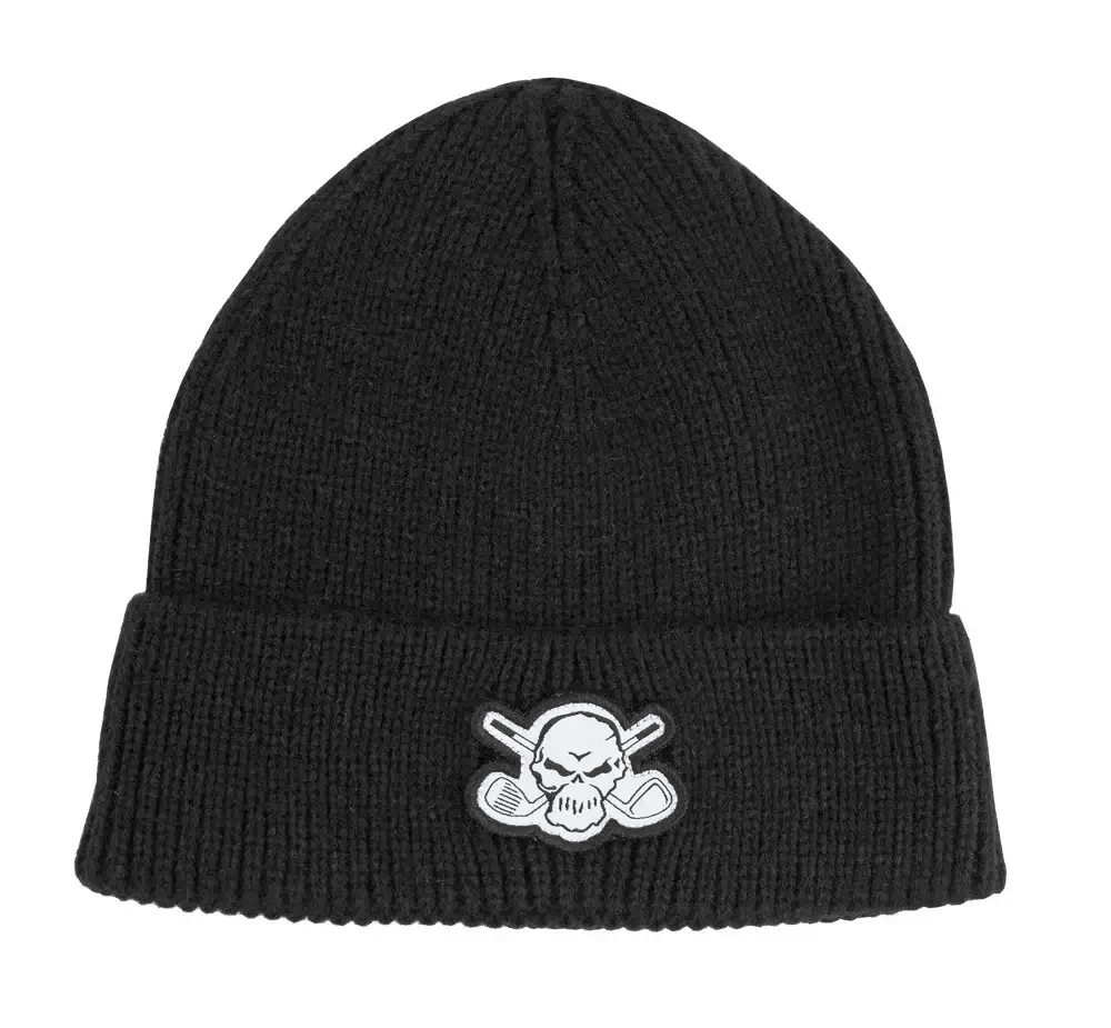 skull golf beanie 