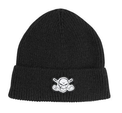skull golf beanie 