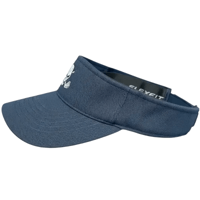golf visor navy side