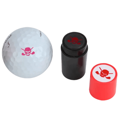 red golf ball stamper